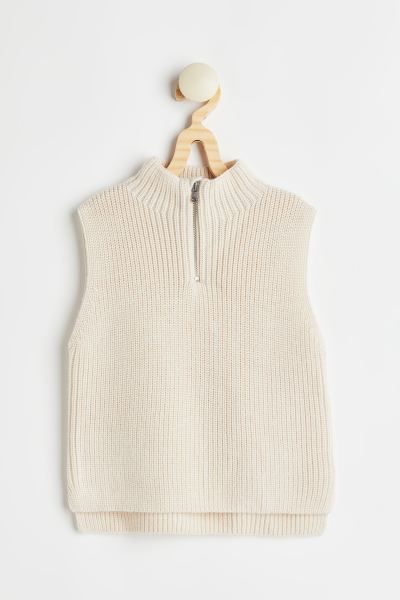 Ribbed Wool Sweater Vest | H&M (US)