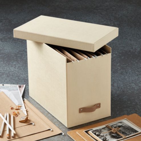 Elisa Office File Storage Box | Ballard Designs, Inc.