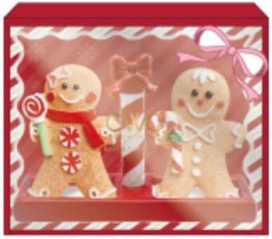 Cook With Color Holiday Salt & Pepper Mill Set, Gingerbread Man & Woman - Walmart.com | Walmart (US)