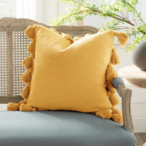 Interlude Tassels Throw Pillow | Wayfair North America