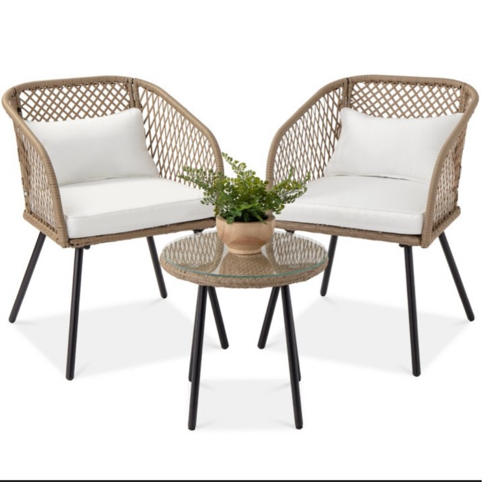 Love this 3 piece outdoor wicker bistro set from Target. 


#LTKstyletip #LTKSeasonal #LTKhome