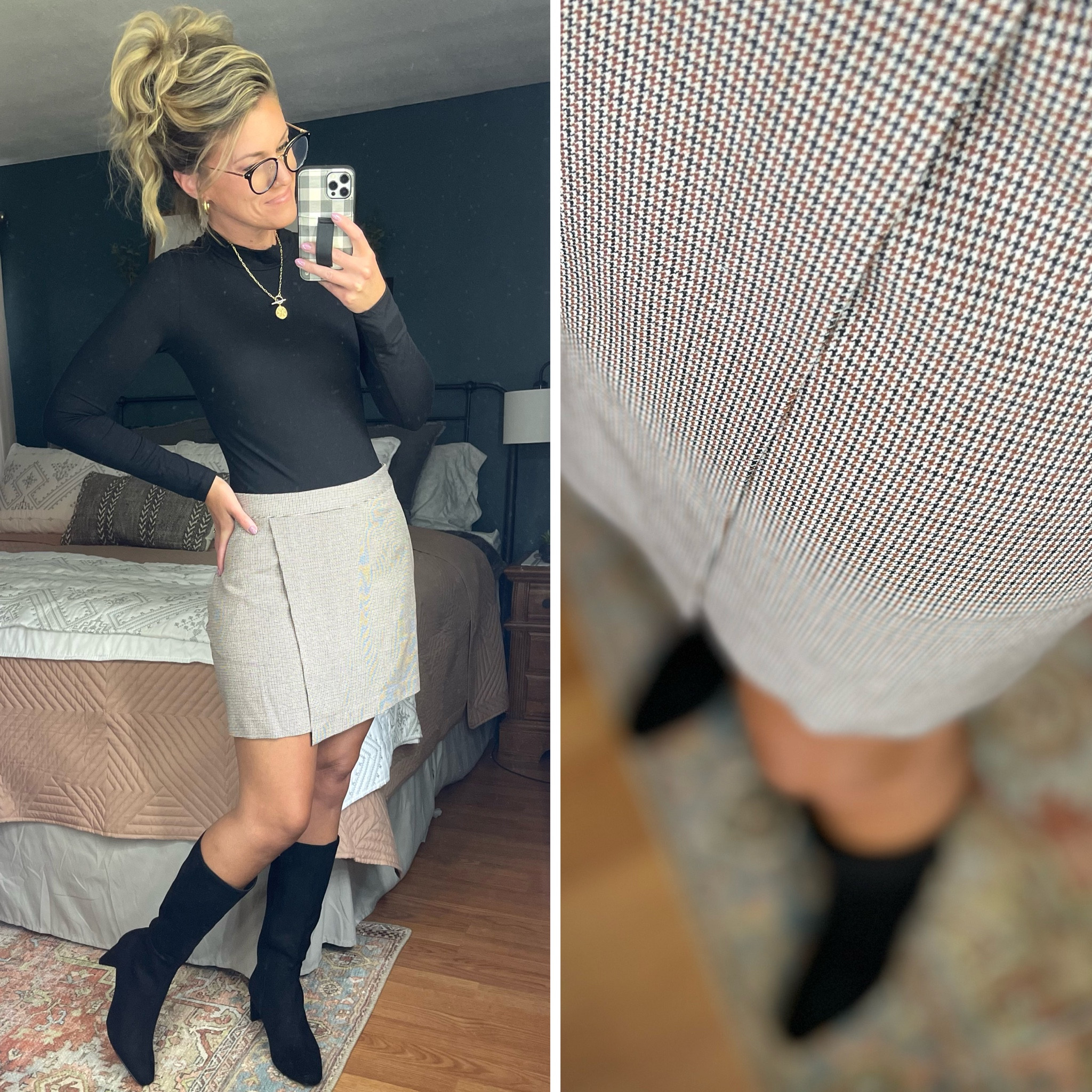 Target skirt and bodysuit. Skirt size down if between. Bodysuit true to size  

#LTKunder50 #LTKworkwear #LTKSeasonal