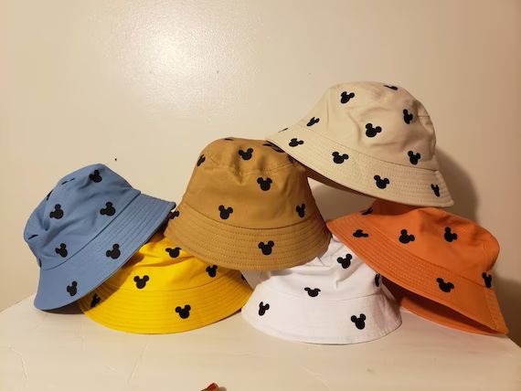 Mikey all over bucket hats | Etsy (US)