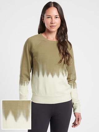 Sundown Dip Dye Sweatshirt | Athleta