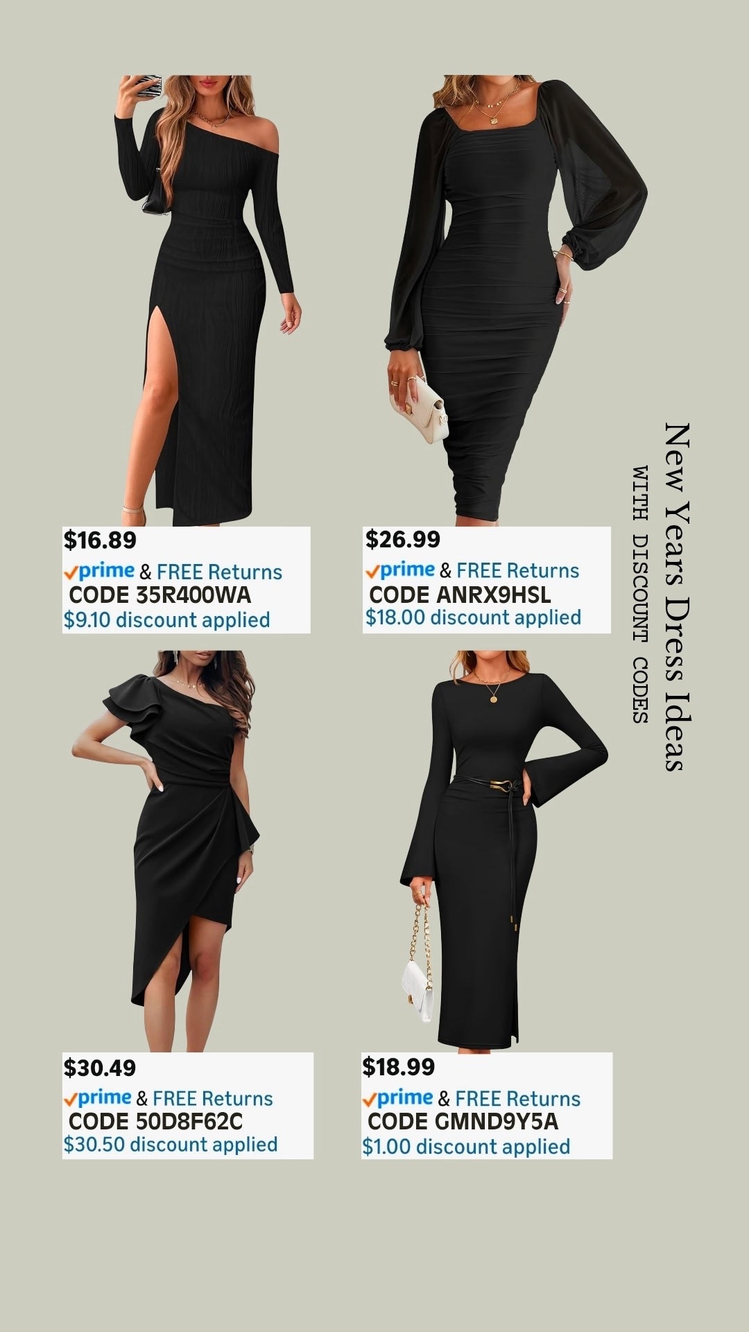 PROMO CODE DEALS ON AMAZON!

Promo codes are entered are on the check out screen where you select payment method. 

Codes & coupons only work for a limited time! If you get an error, it may have maxed the color/size you selected.. so try another one. Sometimes it helps to check out one item at a time! 

SCREENSHOT TO EASILY COPY/PASTE PROMO CODE AT CHECKOUT! 

#affordablestyle #amazonstyle #amazondeals #everydayoutfits #ltksalealert #dailydeals 

#LTKootd #LTKFindsUnder50