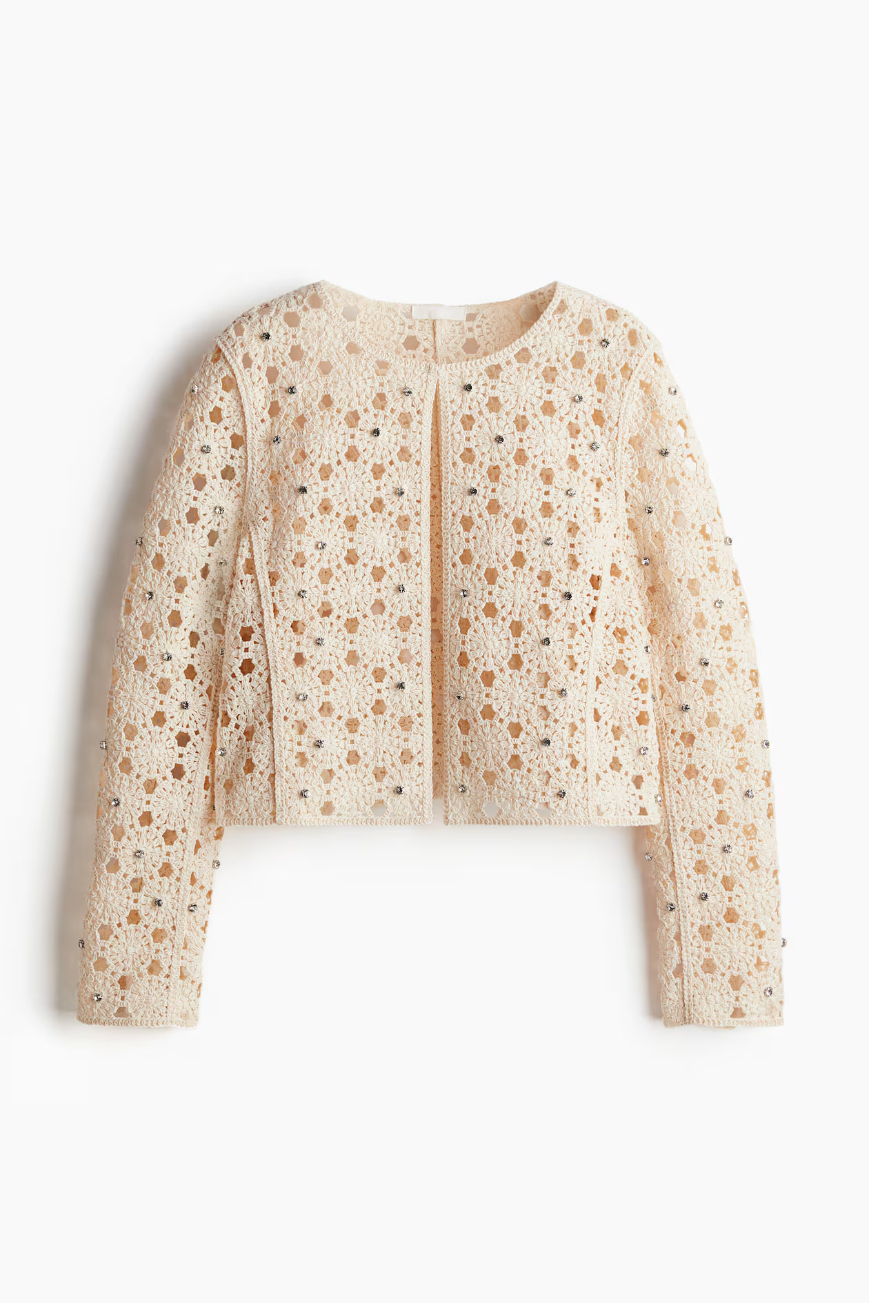 Cárdigan efecto crochet | H&M (FR, IT, ES, PT, BE)