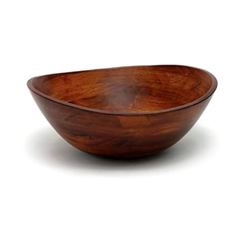 Arthur Court Acacia Wood Salad Serving Bowl for Fruits or Salads - Modern Centerpiece Bowl 11 Inc... | Amazon (US)