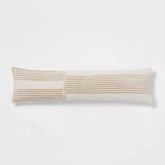 Lumbar Modern Stripe Decorative Throw Pillow - Threshold™ | Target