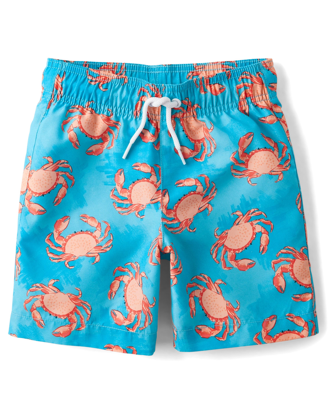 Boys Print Swim Trunks - blue | The Children's Place