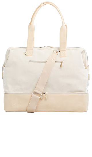 The Convertible Weekend Bag in Beige | Revolve Clothing (Global)