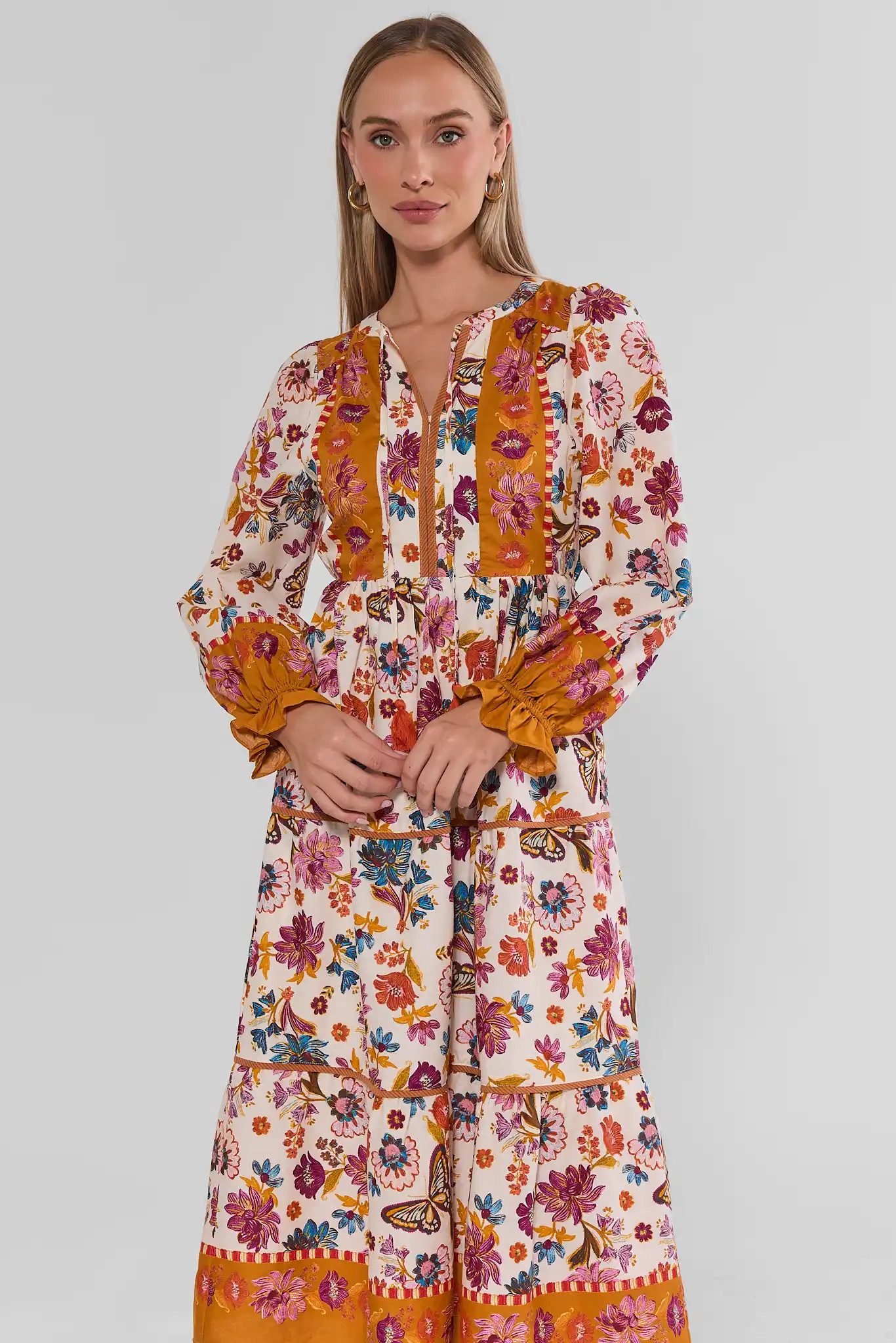 Shiloh Floral Print Maxi Dress | Avara