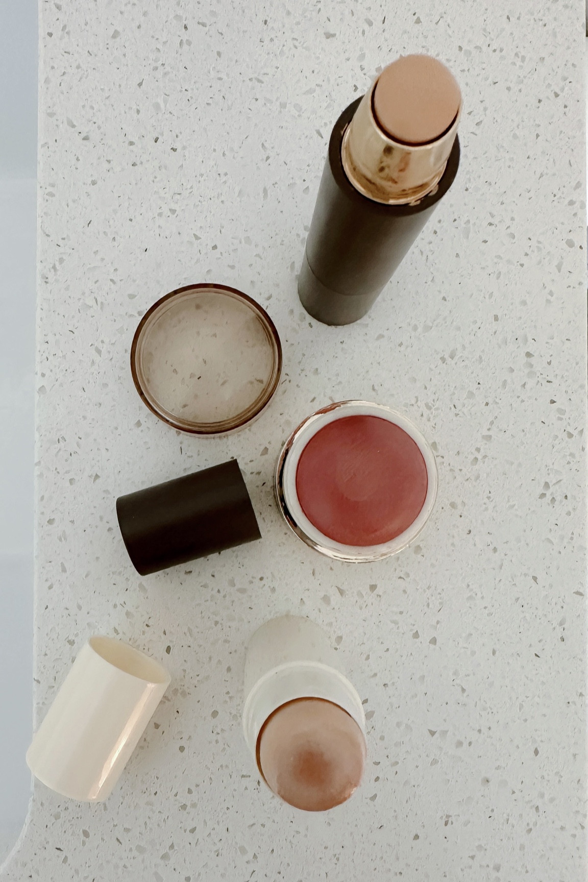 Makeup routine 〰️ cream blush in Beverly Hills, highlighter in Cava, foundation stick in Ochre

#LTKunder100 #LTKbeauty #LTKunder50