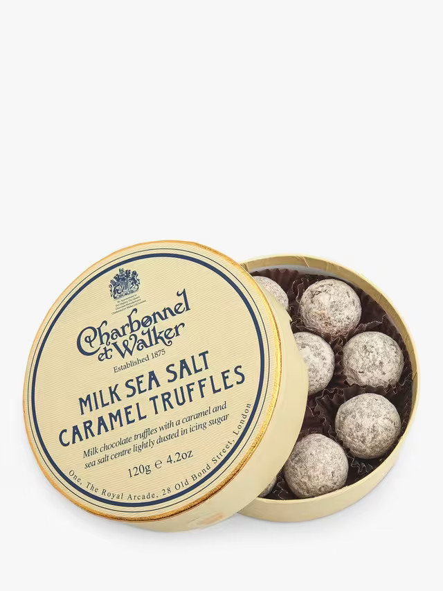 Charbonnel et Walker Sea Salt Caramel Truffles,120g | John Lewis (UK)