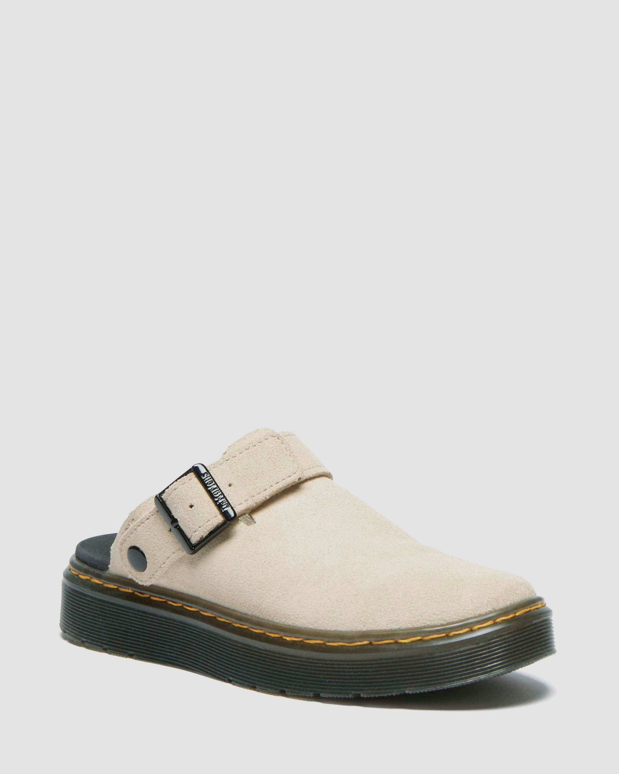 Carlson Suede Casual Slingback Mules | Dr. Martens