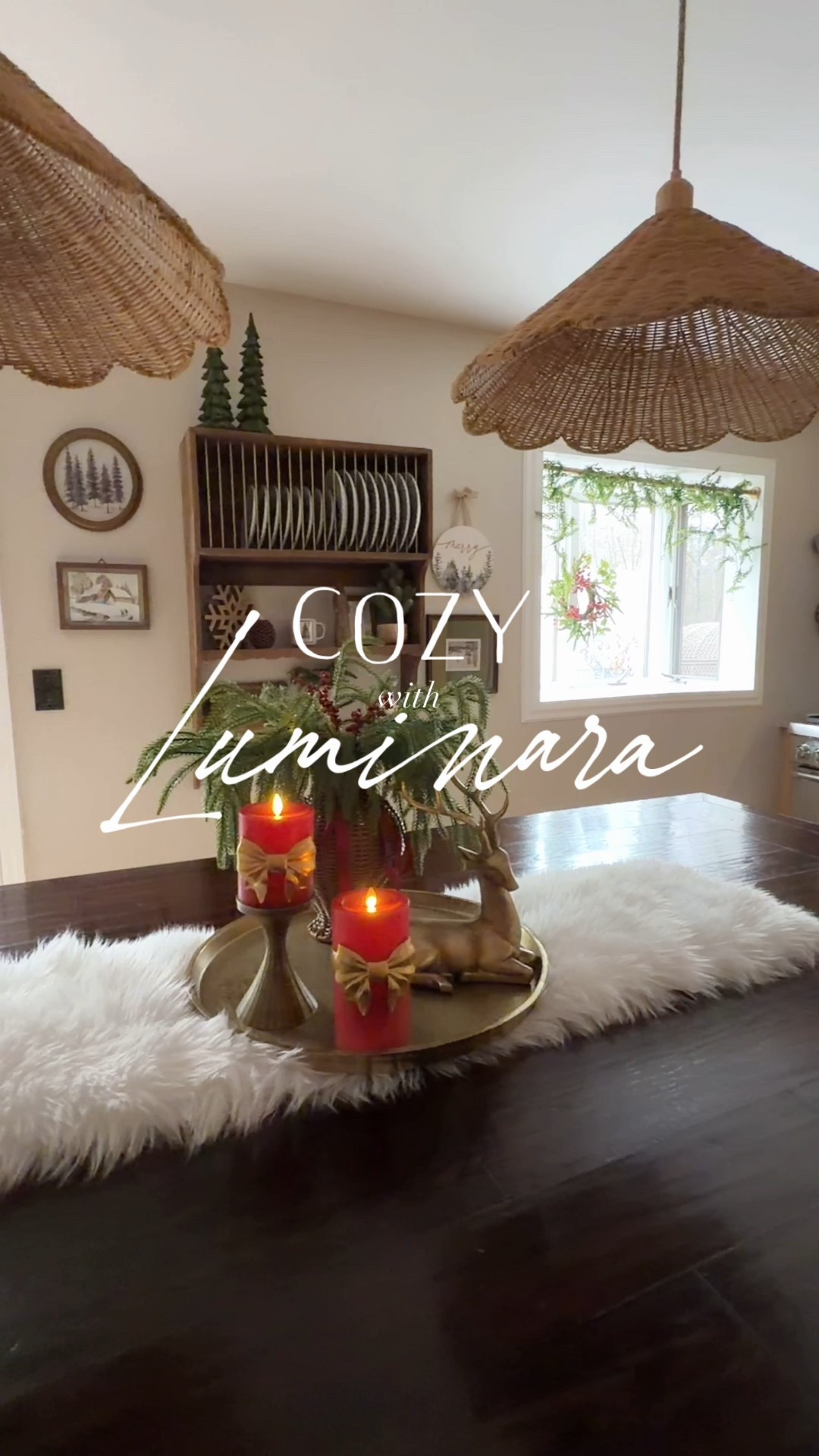 ✨ Cozy holiday glow ✨
These Holiday Red Pillars with the prettiest hand-painted gold bows are giving all the classic Christmas charm. The moving-flame glow feels so real, and I love that they add elegance without any worry. Perfect for creating a radiant little moment that shines all season long. 🎄🕯️💫

#LTKHome #LTKSeasonal #LTKHoliday