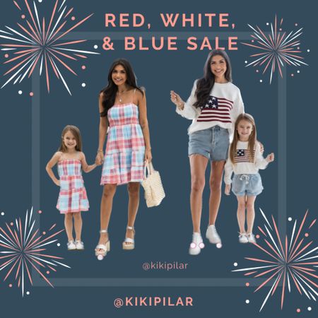 Cue the fireworks 
Up to 40% off
Red white & blue sale
Mommy and me on sale
4th of July sale
4th of July outfit 
July 4 sale
July 4 outfit
Pink lily sale
Summer dress
American flag sweater

#LTKKids #LTKStyleTip #LTKFamily