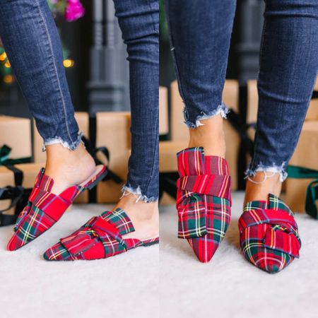 Holiday mules/ red plaid mules/ red plaid shoes/Christmas shoes

I bought these several years ago and they are the cutest 

#LTKHoliday #LTKSeasonal #LTKshoecrush