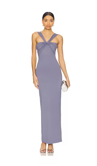 Bronwyn Maxi Dress in Blue | Revolve Clothing (Global)