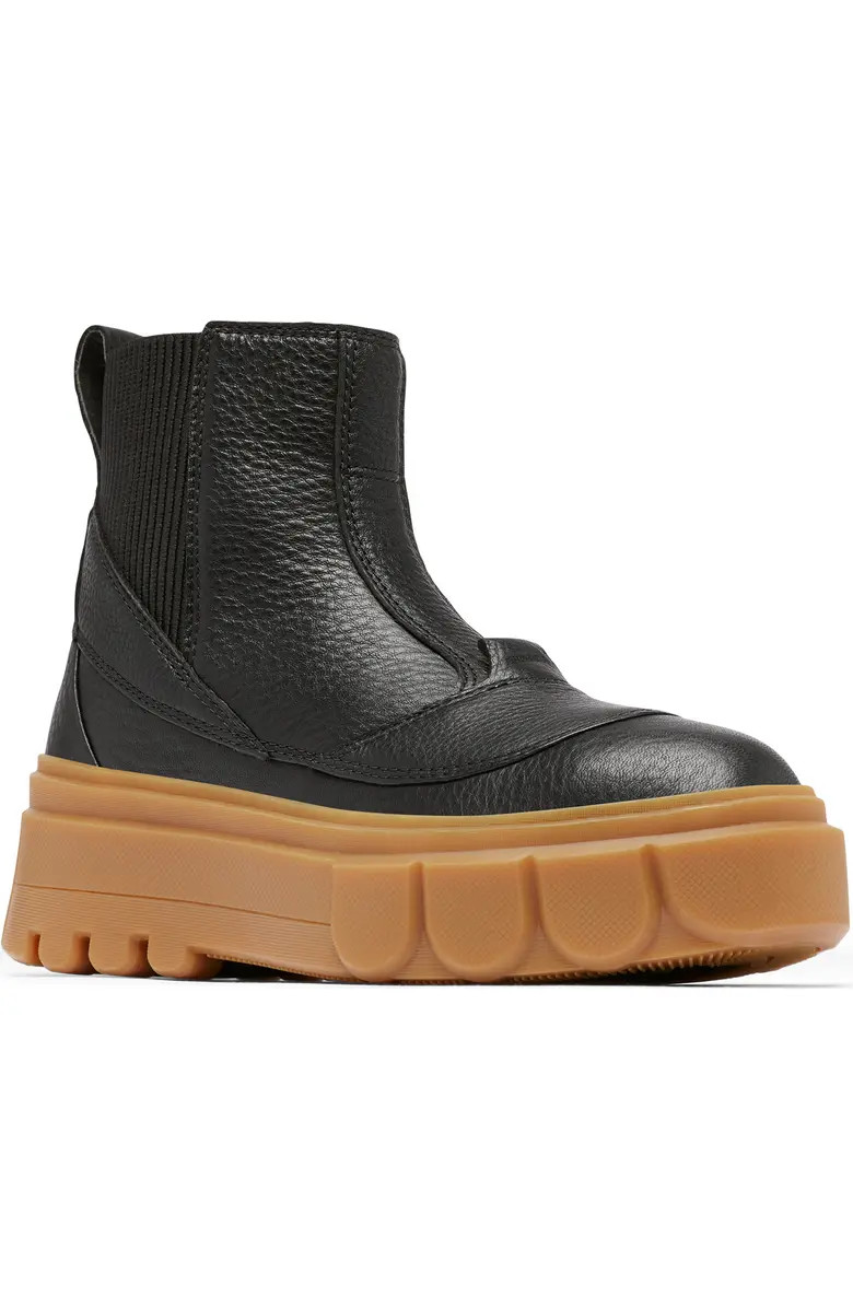SOREL CARIBOU X Waterproof Platform Chelsea Boot (Women) | Nordstromrack | Nordstrom Rack