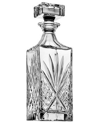 Dublin Crystal Whiskey Decanter | Macy's