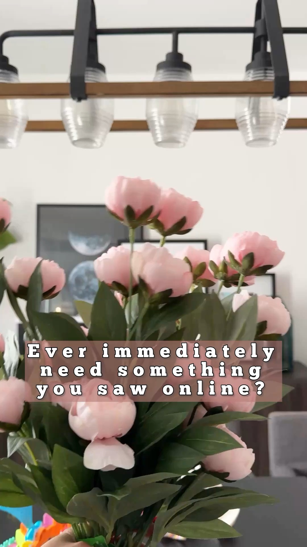 Loving these pink peony stems! They bring a little something pretty and vibrant to my dining room / kids’ play room 

#LTKHome #LTKFamily #LTKFindsUnder100