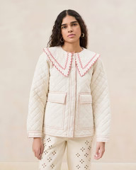 James Natural/Poppy Workwear Jacket | Loeffler Randall