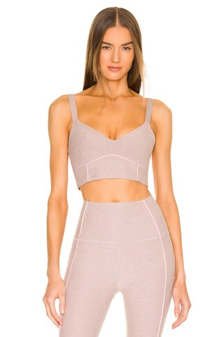Beyond Yoga Spacedye Pipe Up Bra in Chai from Revolve.com | Revolve Clothing (Global)