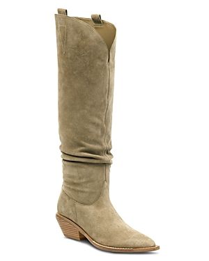 Sigerson Morrison Women's Tyra Suede Tall Western Boots | Bloomingdale's (US)