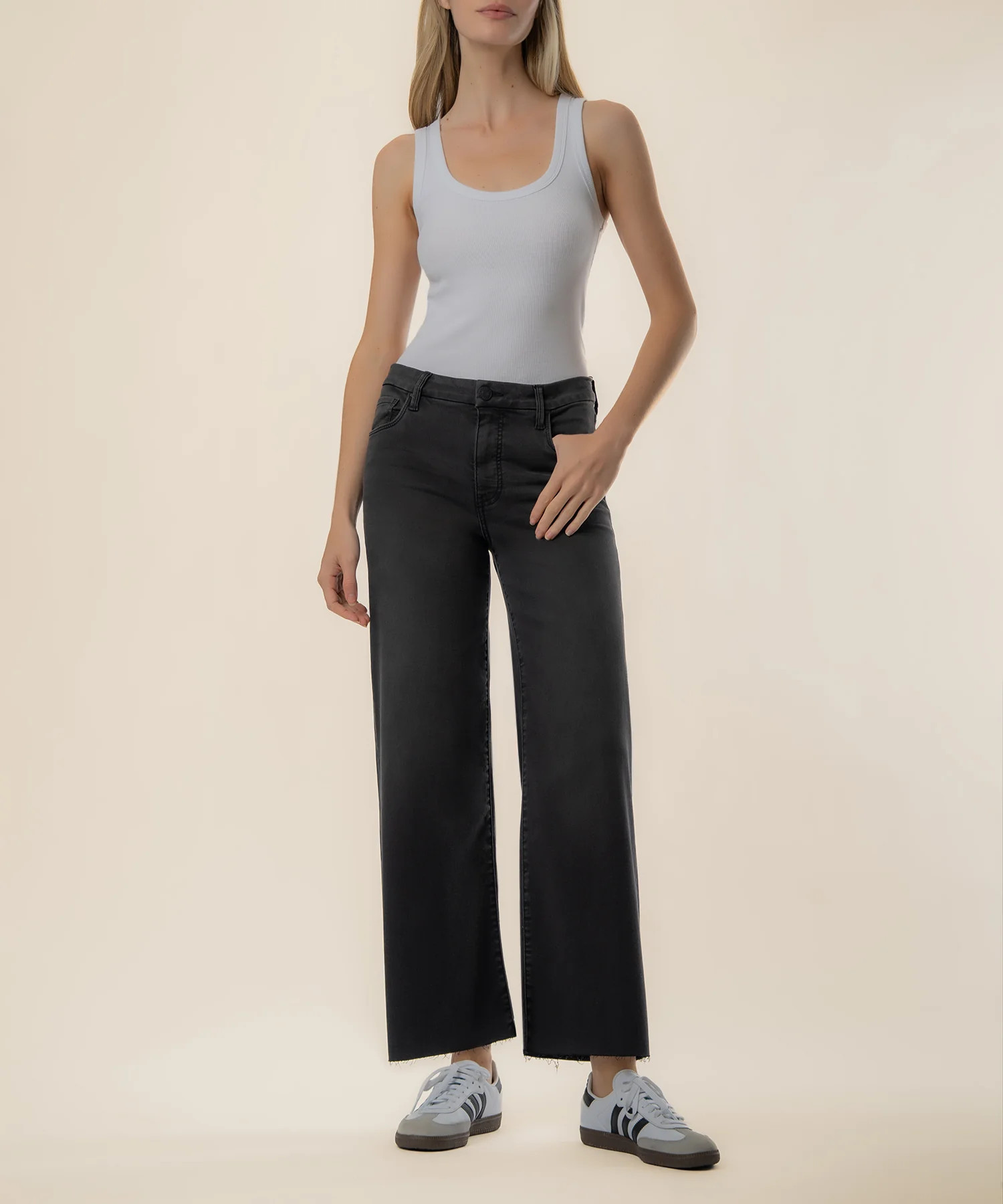 Meg High Rise Wide Leg in Experiences Wash | Kut From Kloth