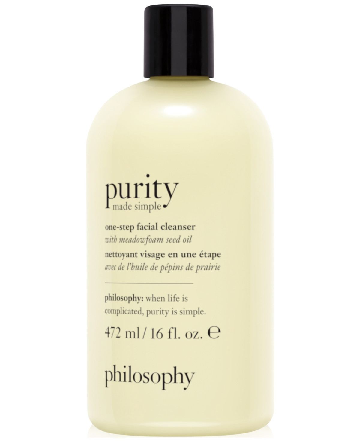 philosophy Purity Made Simple One-Step Facial Cleanser, 16 oz. | Macy's