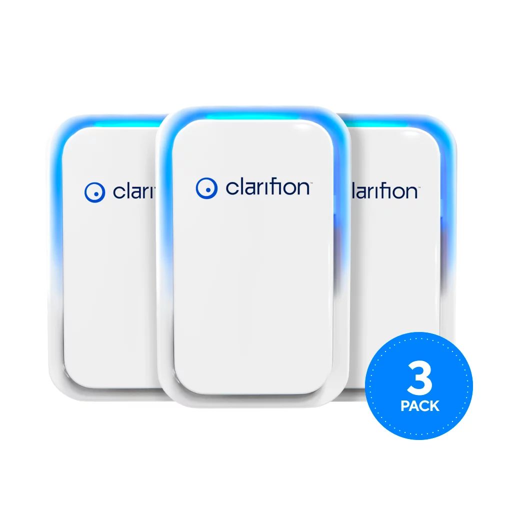 Clarifion Air Ionizers for Home (3 Pack) - Negative Ion Generator, Portable Air Cleanser for Dust... | Walmart (US)