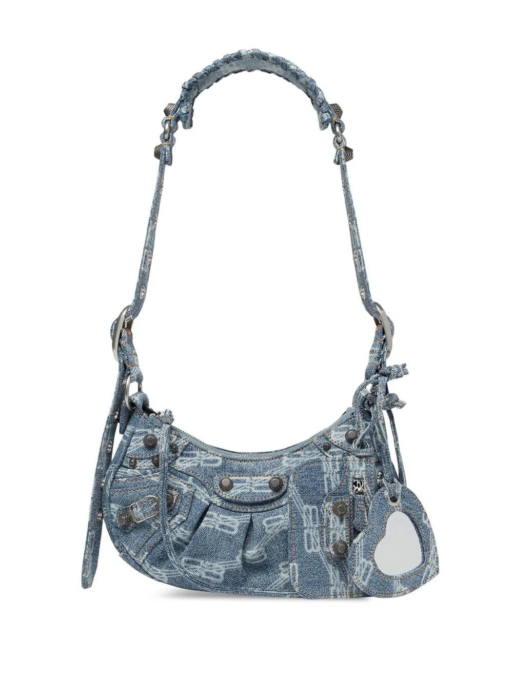 Balenciaga Le Cagole XS BB 经典logo单肩包 - Farfetch | Farfetch (CN)