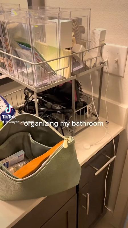 bathroom organization, organization tips, unpacking 

#LTKhome