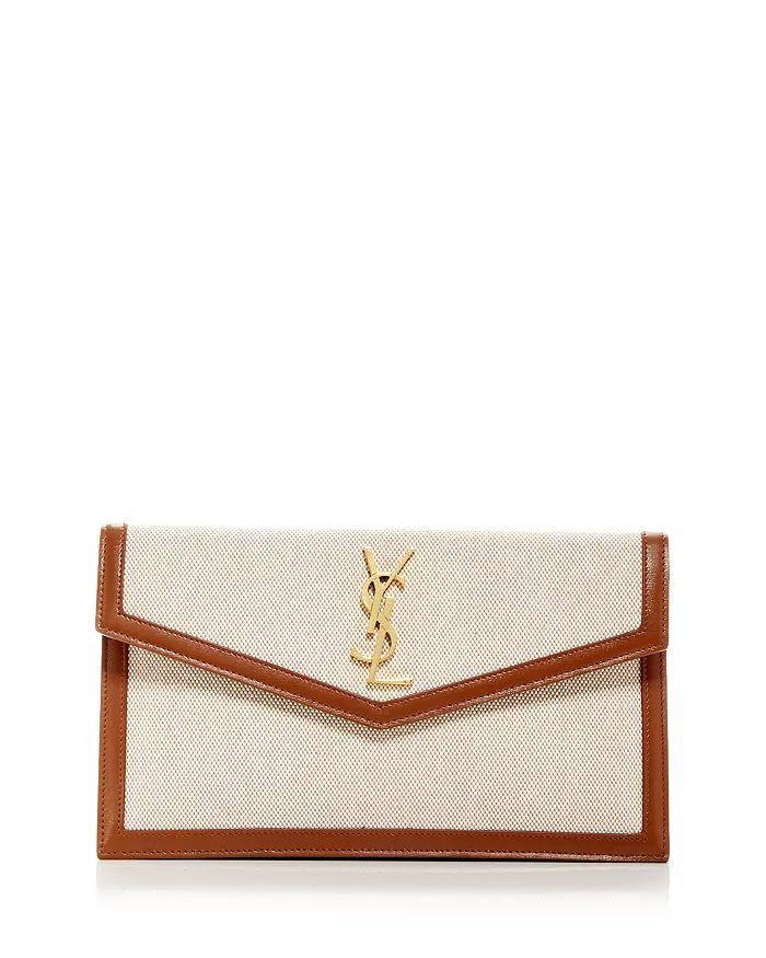 Uptown Canvas Clutch | Bloomingdale's (US)