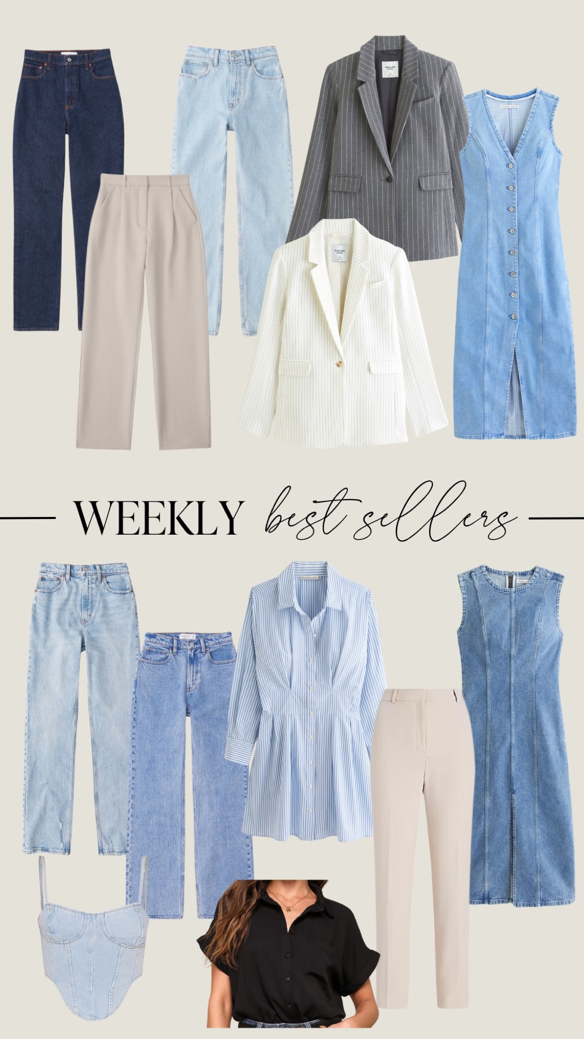 This week’s best sellers! Lots of items from Abercrombie that is doing 15% off almost everything💙#LTKGiftGuide

#LTKsalealert #LTKstyletip