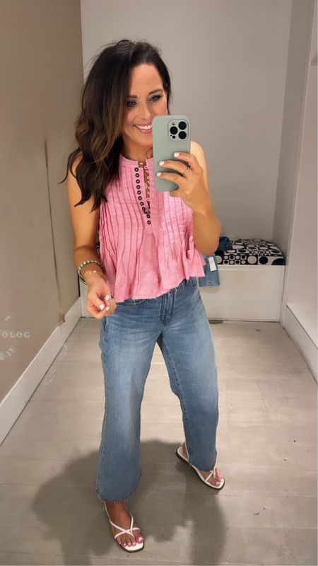 Fell in love with this anthropology  top! It’s so pretty feminine! It’s a linen material and perfect for summer! 

#LTKstyletip #LTKSeasonal #LTKtravel