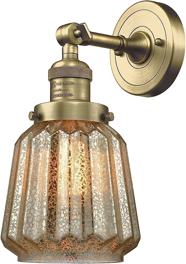 Innovations 203-AB-G146 1 Light Sconce, Antique Brass | Amazon (US)
