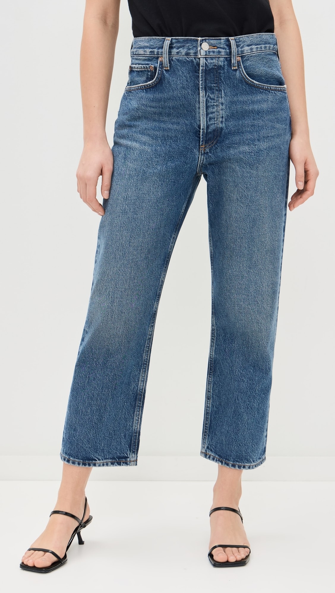 90's Crop: Loose Straight Jeans | Shopbop