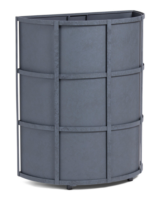 25x25 Iron Fremont Demilune Planter | TJ Maxx