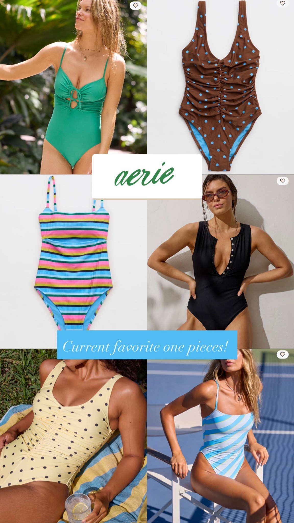 Cutest little mom approved swimsuits for summer! I love these one pieces from aerie! 



#LTKmomlife #LTKSwim