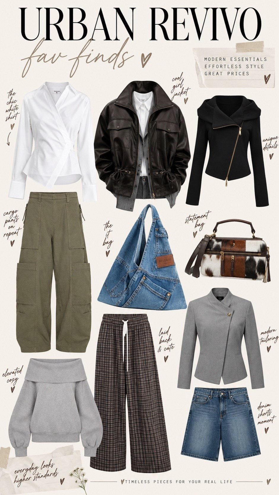 New finds at @Urban Revivo for the perf cool girl fall look

#LTKgrwm #LTKNYFW #LTKootd
