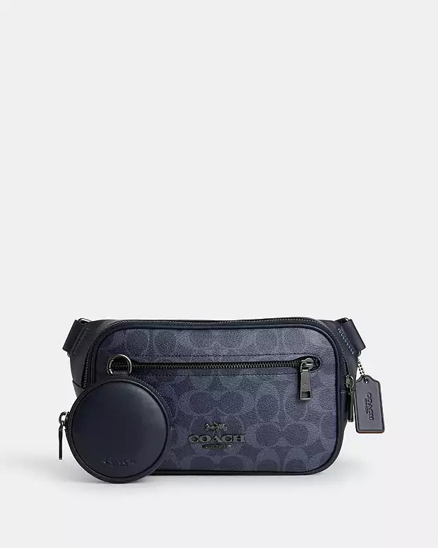 Elias Belt Bag In Signature Denim | Coach Outlet US