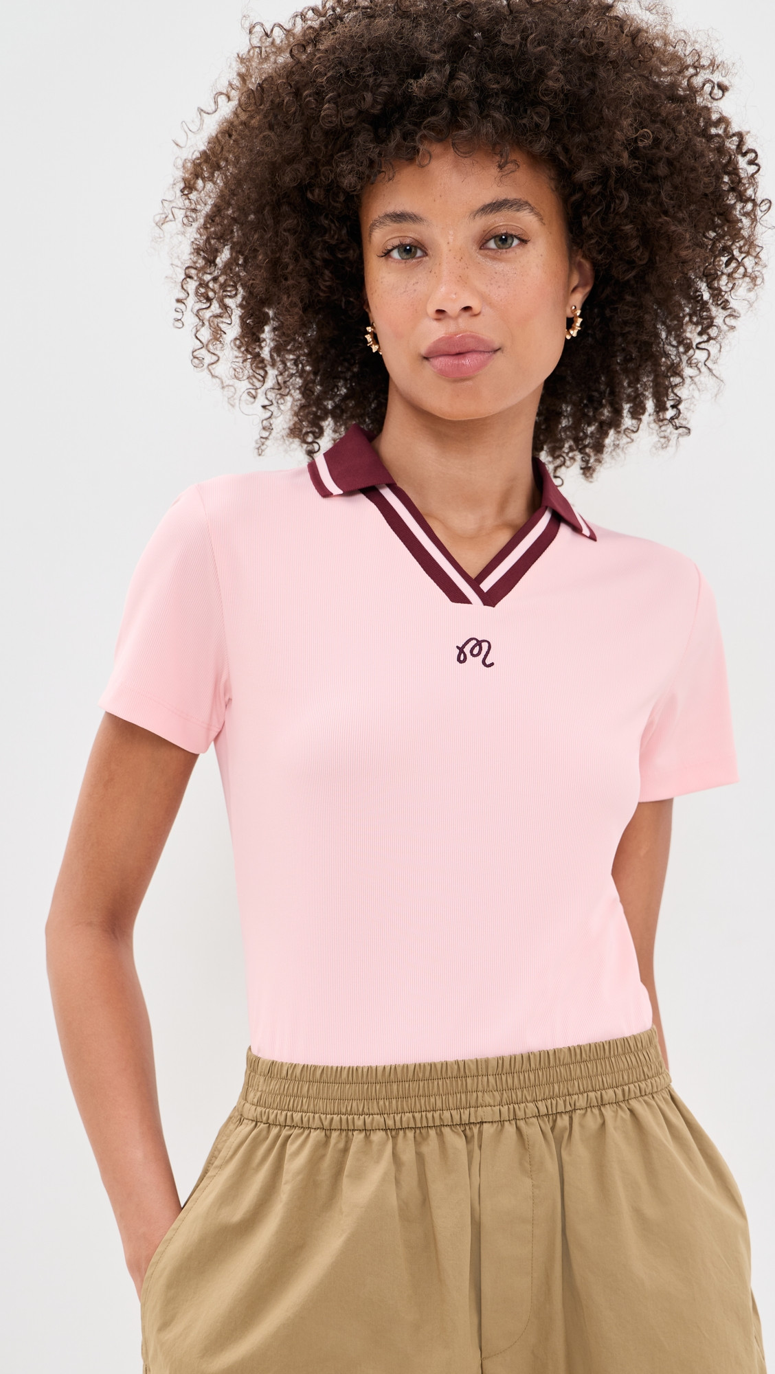 Malbon Carlota Polo Rosy Touch XS | Shopbop