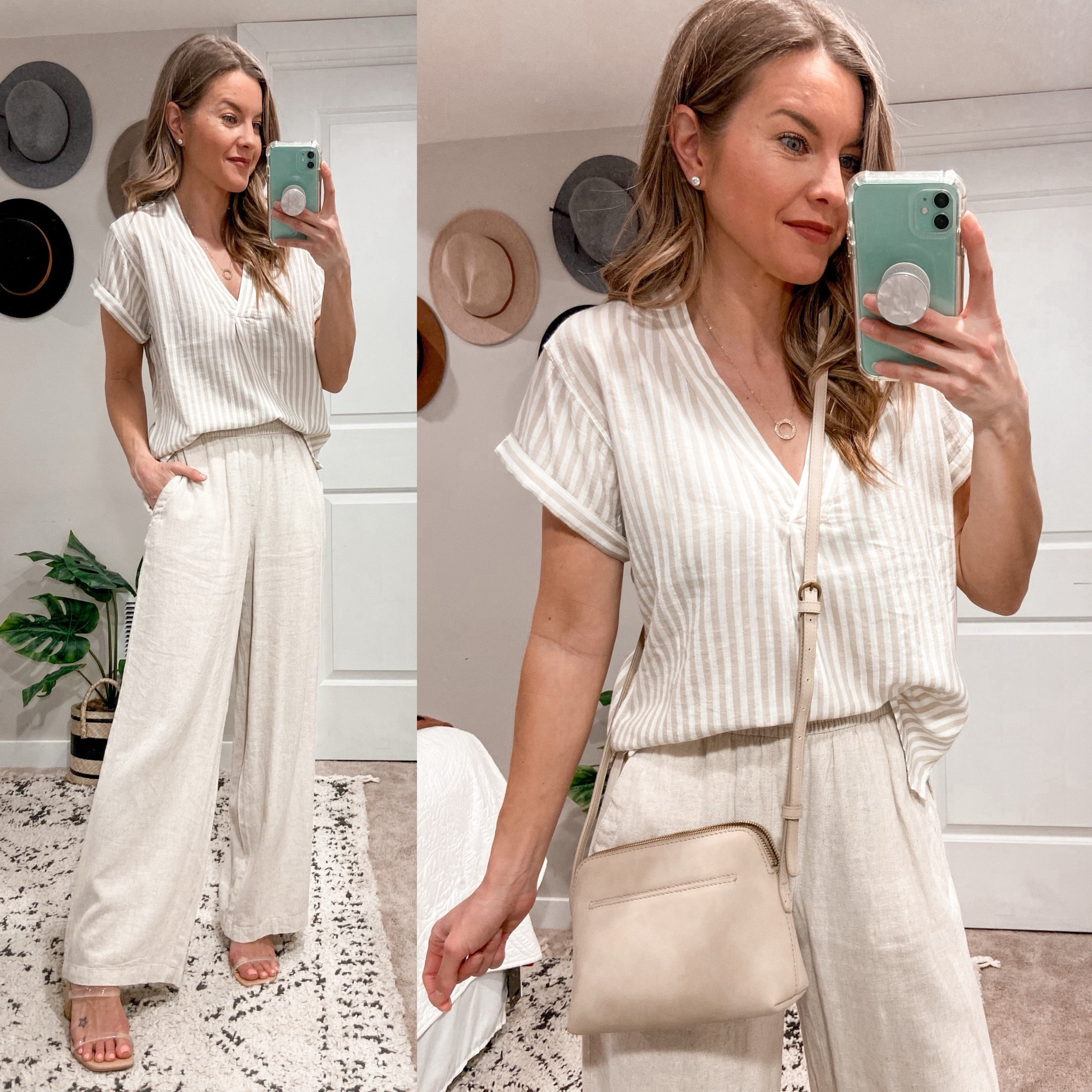 Wide-leg linen pants on sale 50% off - so good I own them in 4 colors!!
Spring outfits

#LTKfindsunder50 #LTKover40 #LTKsalealert