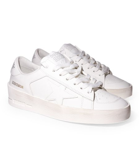 Golden Goose White Star Stardan Leather Sneaker - Women | Zulily
