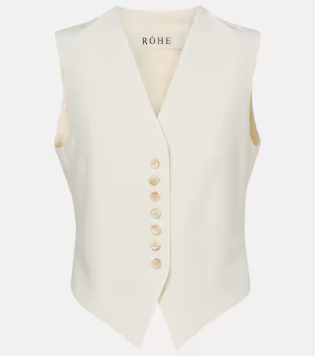 Virgin wool waistcoat | Mytheresa (UK)