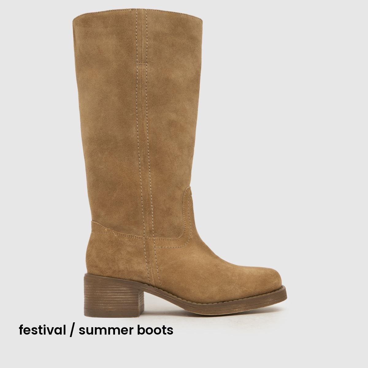 Suede high knee boots
Festival boots
Festival shoes 
Wear with - shorts, dresses, mini skirts

#LTKootd #LTKgrwm