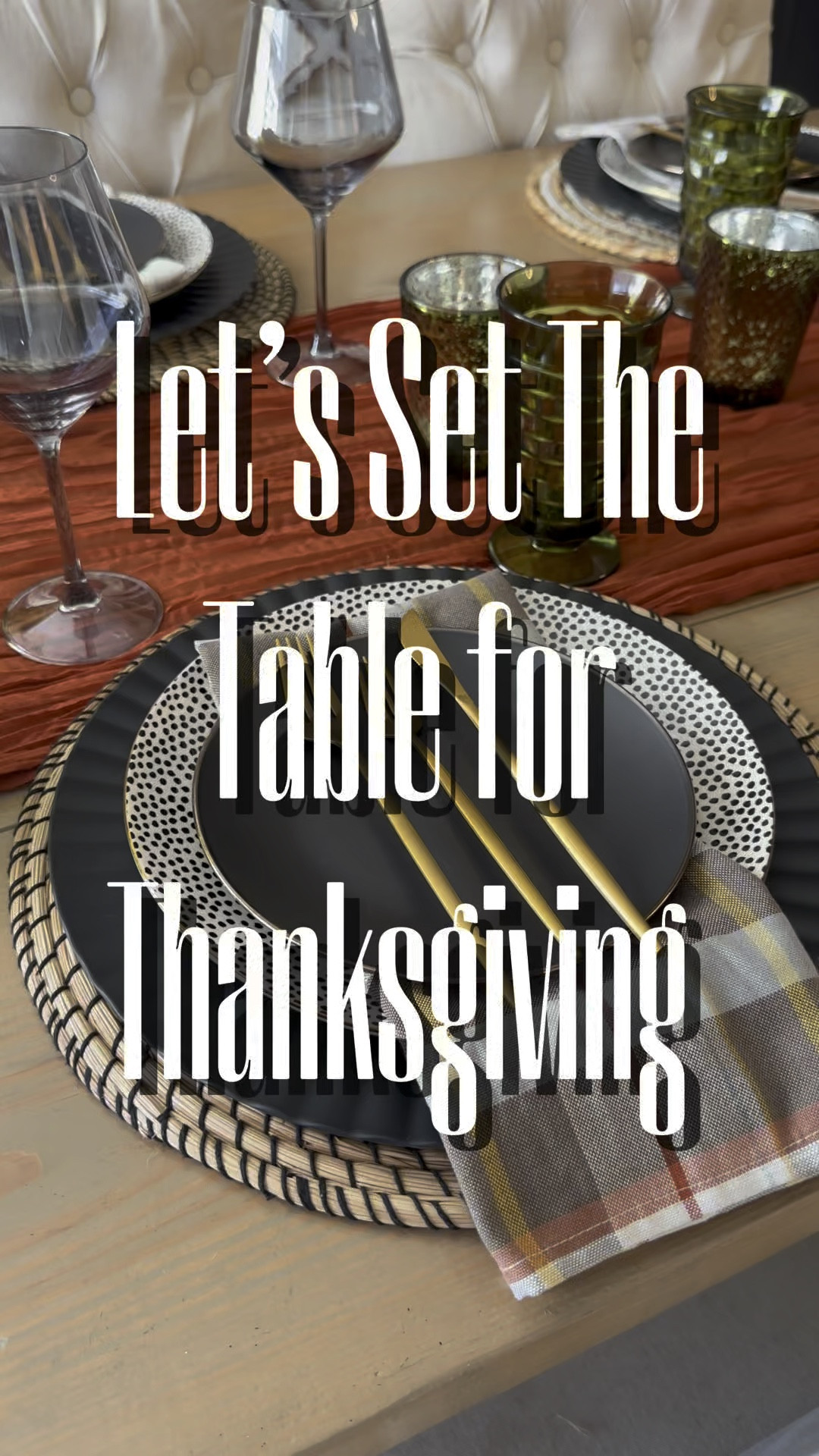 Thanksgiving will be here in the blink of an eye! I am such a fan of mixing patterns and textures for a fun tablescape. The best part about this, is almost everything is from Walmart or Amazon! 

#LTKHome #LTKParties #LTKHoliday