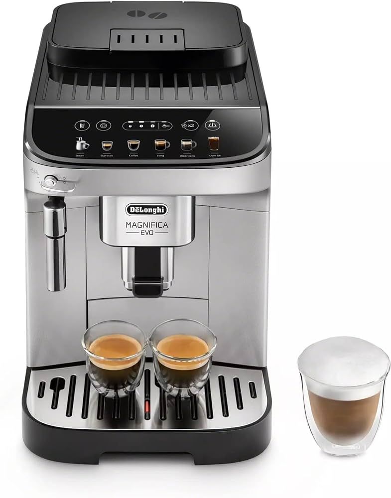 De'Longhi Magnifica Evo, Fully Automatic Machine Bean to Cup Espresso Cappuccino and Iced Coffee ... | Amazon (US)