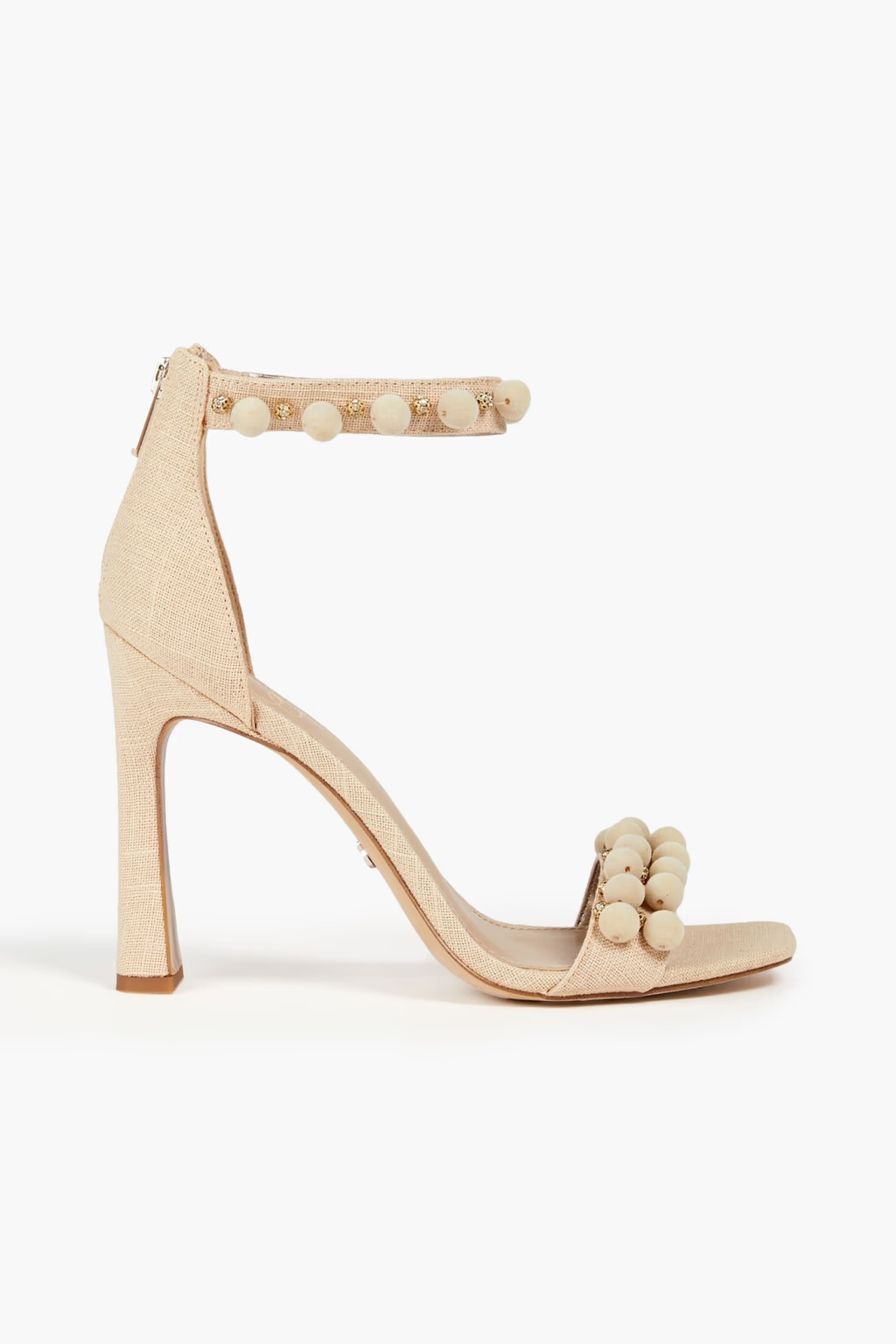 Luella bead-embellished canvas sandals | The Outnet (UK and Europe)